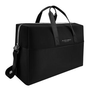 Azzaro black travel duffel bag Black Men's Travel Bag Azzaro Parfums NEW